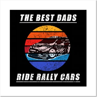 The Best Dads ride Rally Cars Posters and Art